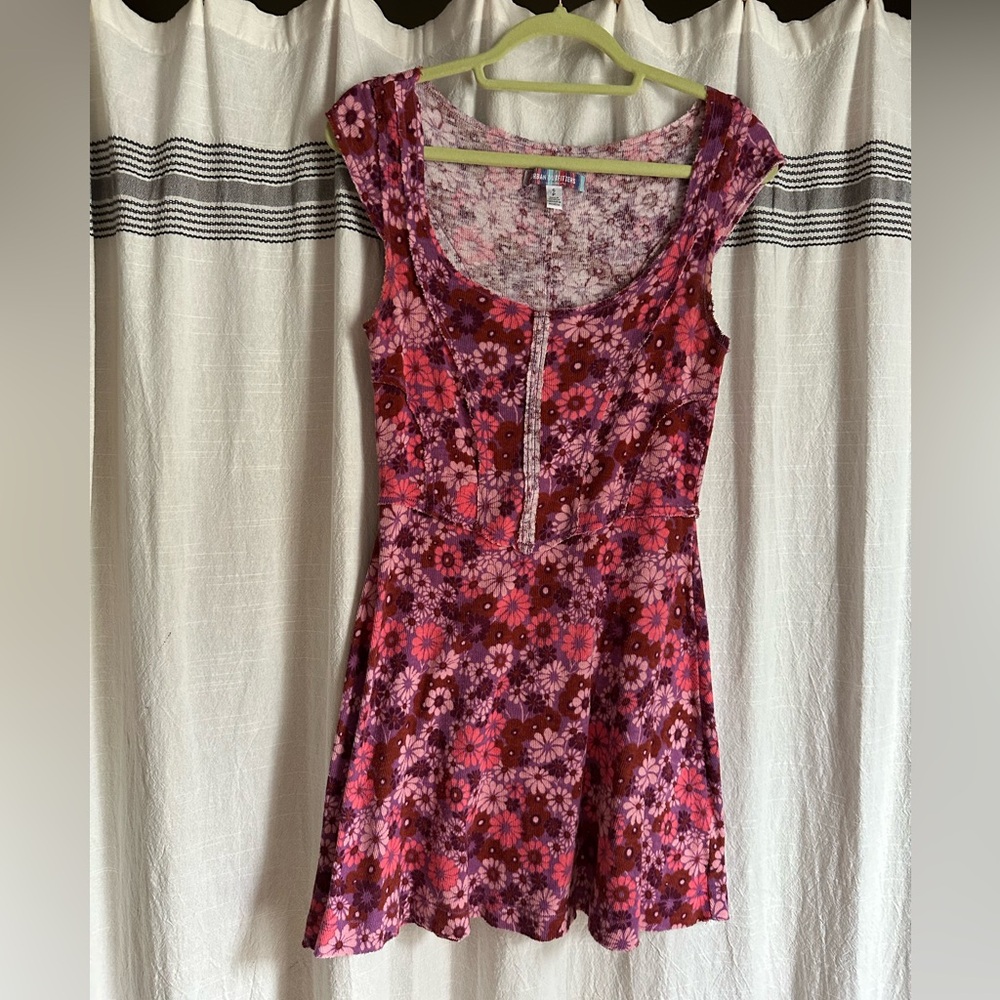 Retro floral Urban Outfitters skater dress